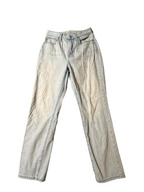 MADEWELL THE CURVY PERFECT VINTAGE LIGHT WASH JEANS WOMENS SIZE 27